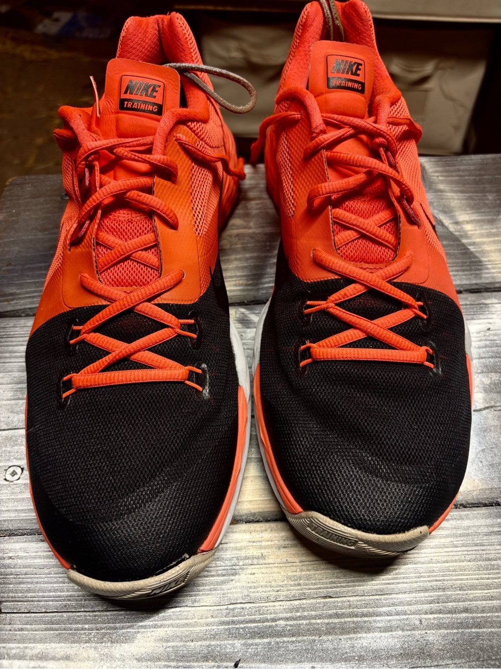 Nike Air Zoom Vomero 5 black and orange sneakers #running #athletic size 11.5